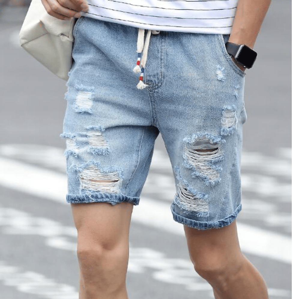 denim shorts for men