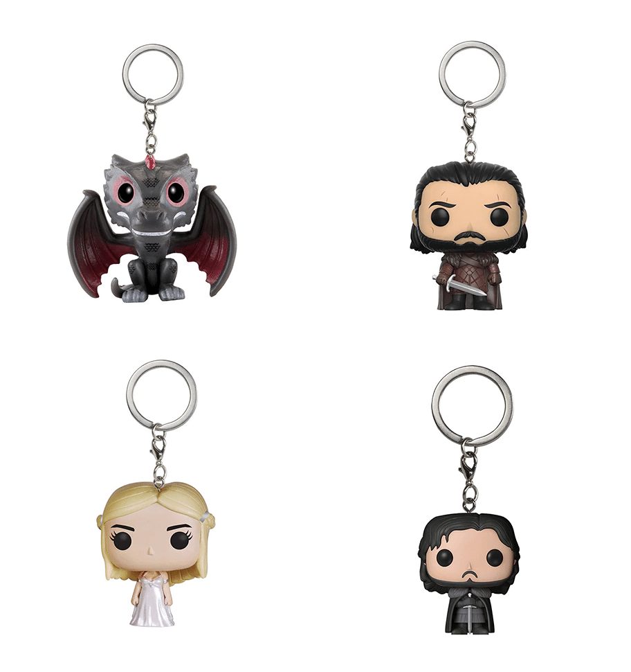 game of thrones keychain