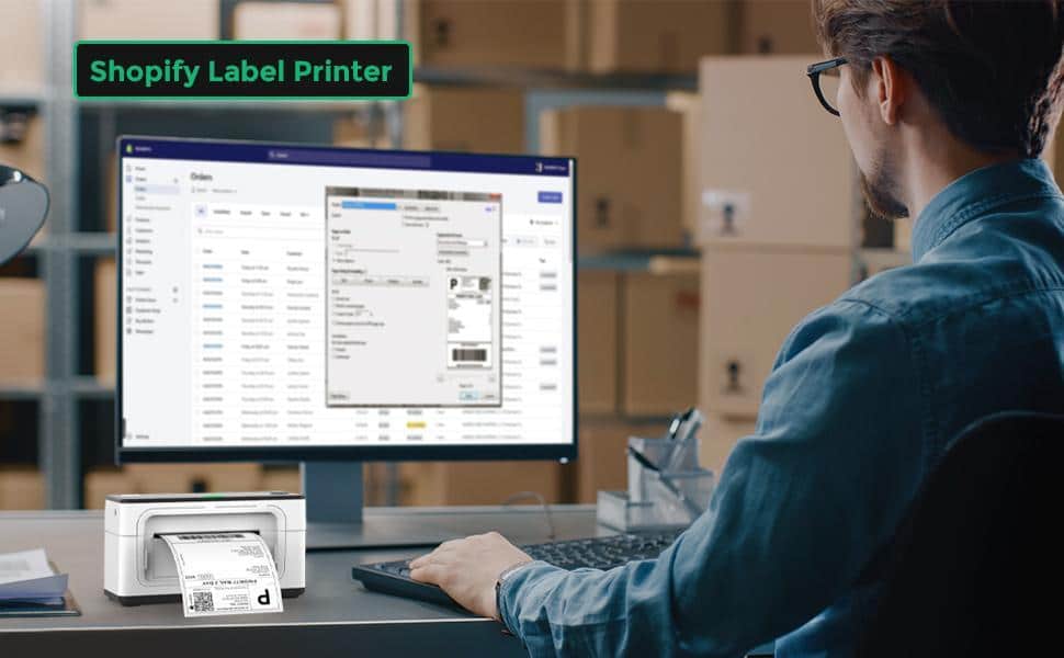 Best Selling Label Printer for Shopify