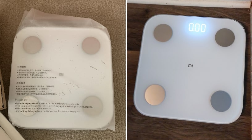 how to use the xiaomi scale