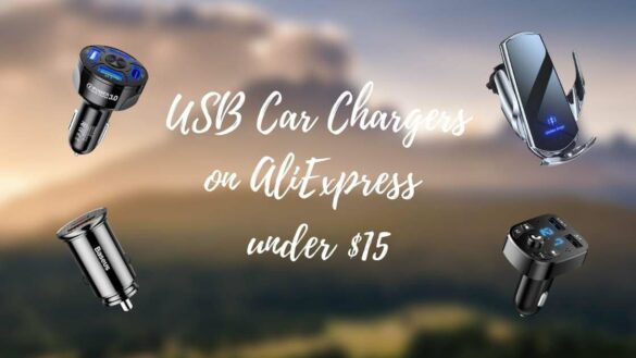 aliexpress USB car chargers