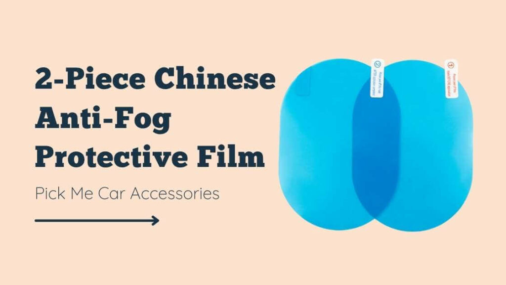 film protecteur anti-brouillard chinois