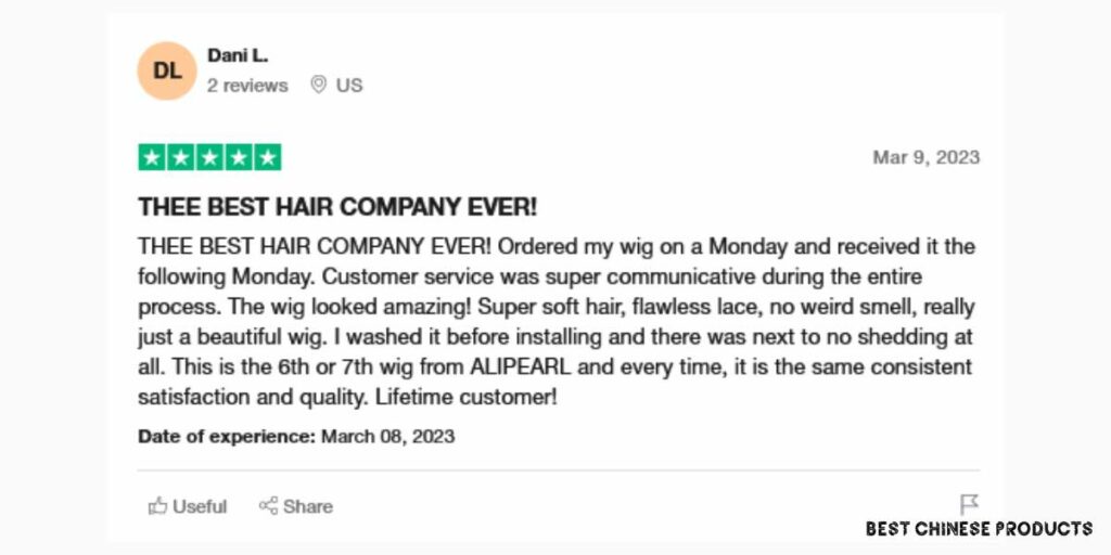 AliPearl Hair Review