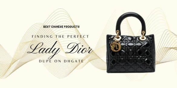 Lady Dior Dupe on DHgate