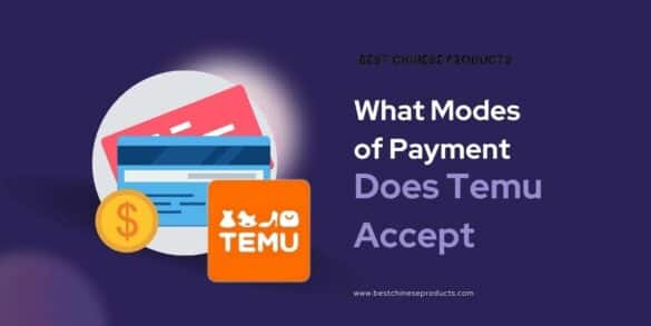 What Modes of Payment Does Temu Accept
