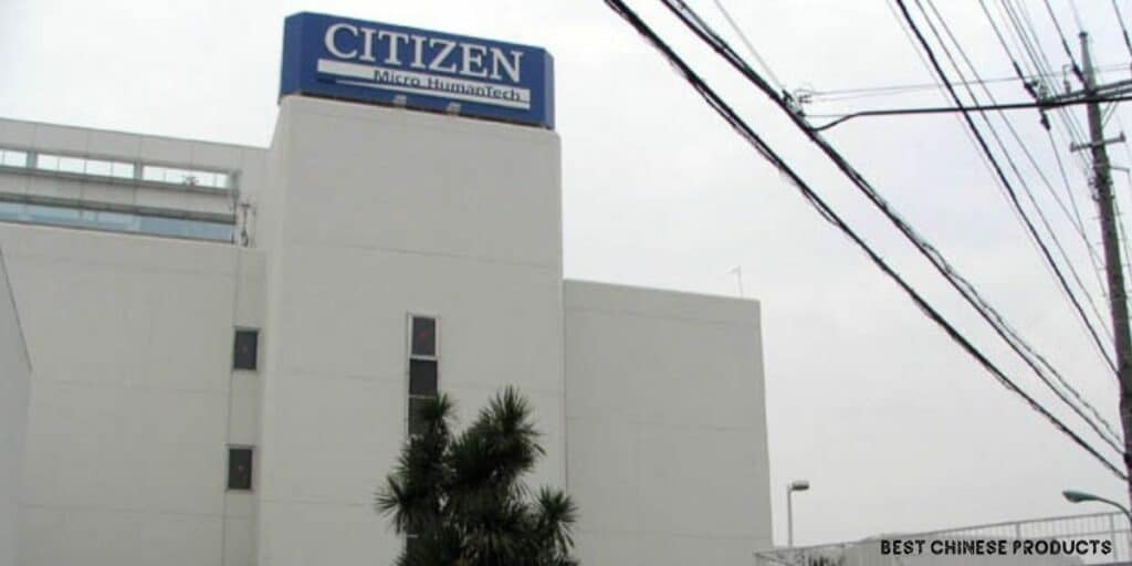 Os relógios Citizen são fabricados internamente ou em fábricas de terceiros?