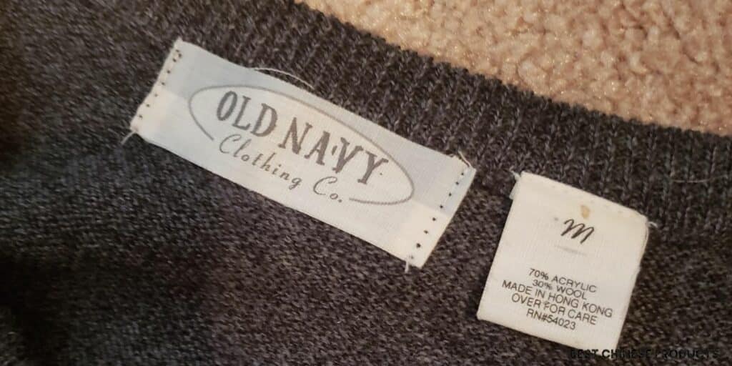 Are Old Navy Clothes Made in China?
