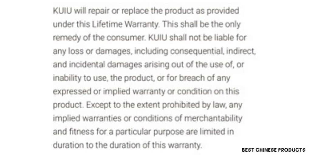 KUIU hunting gear warranty