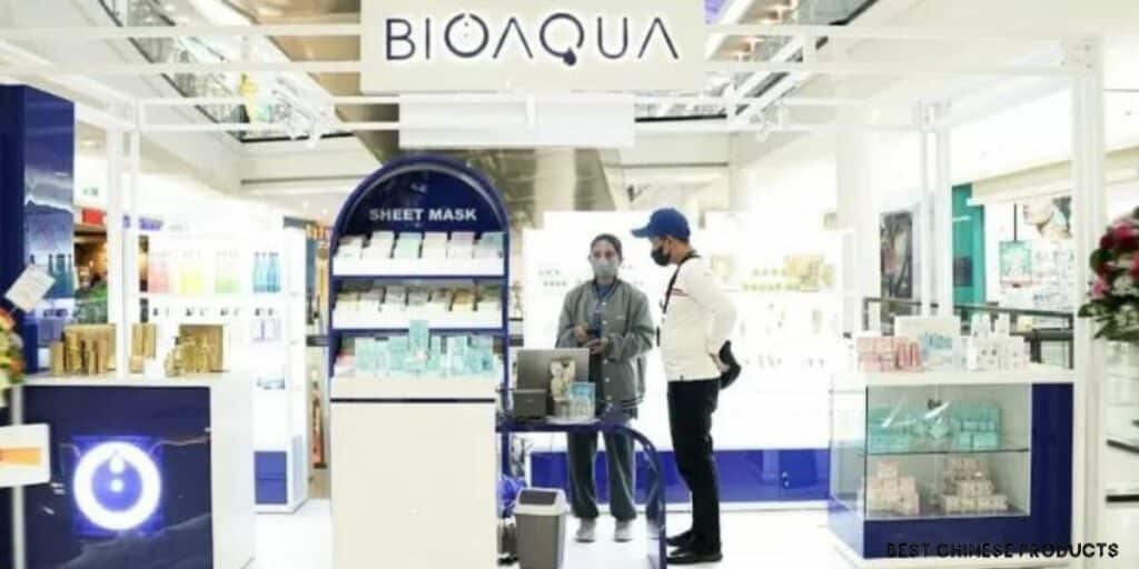 Como a Bioaqua se expandiu globalmente?