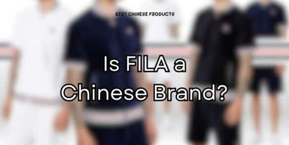 Is Fila A Chinese Brand