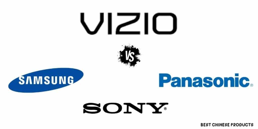 Como a Vizio se compara a outras marcas de TV populares no mercado?