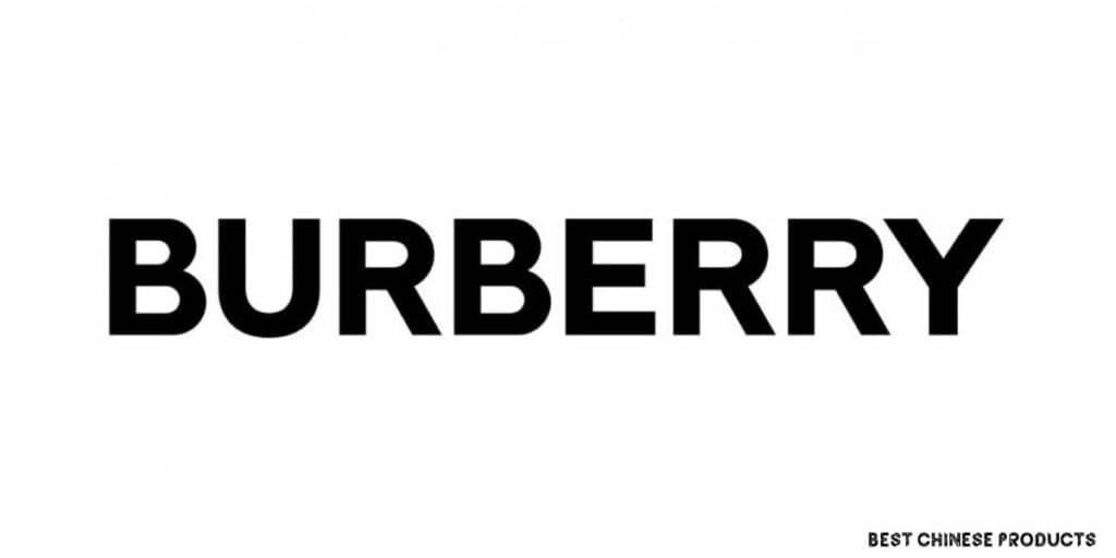 Is Burberry a Chinese Brand