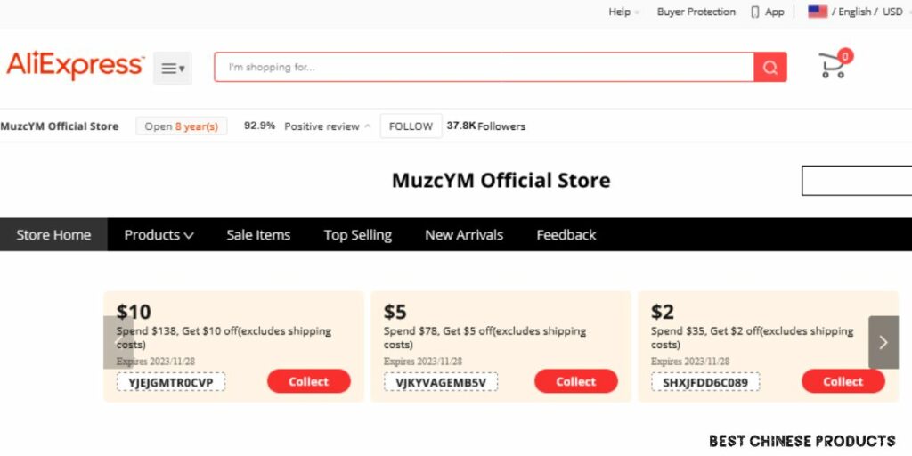 Top AliExpress Gitarrenverkäufer - MuzcYM store