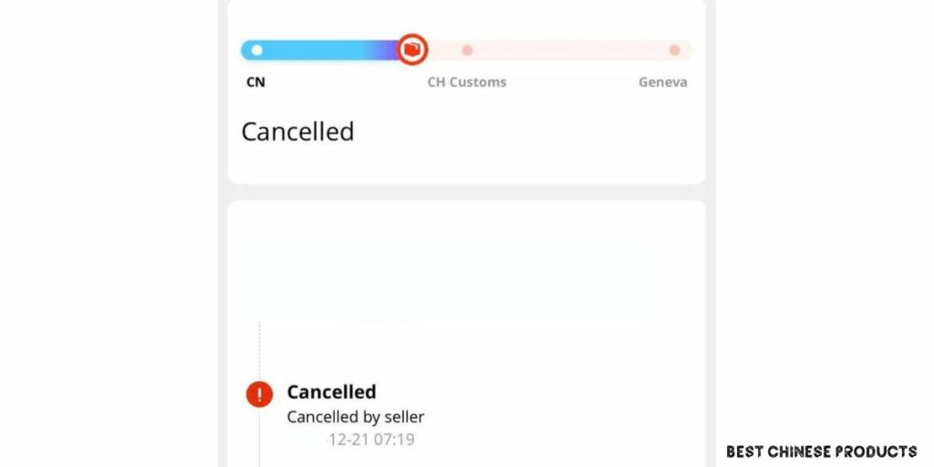 Why was My AliExpress Order 'Cancelled by the Seller'?
